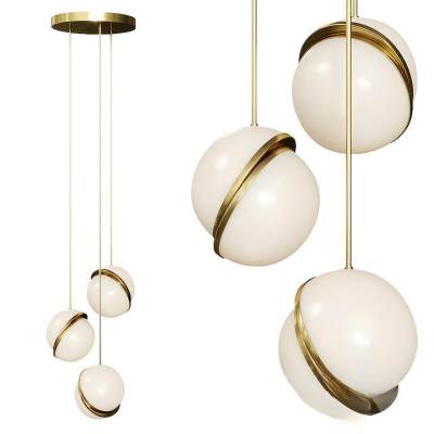 现代简约吊灯球形吊灯